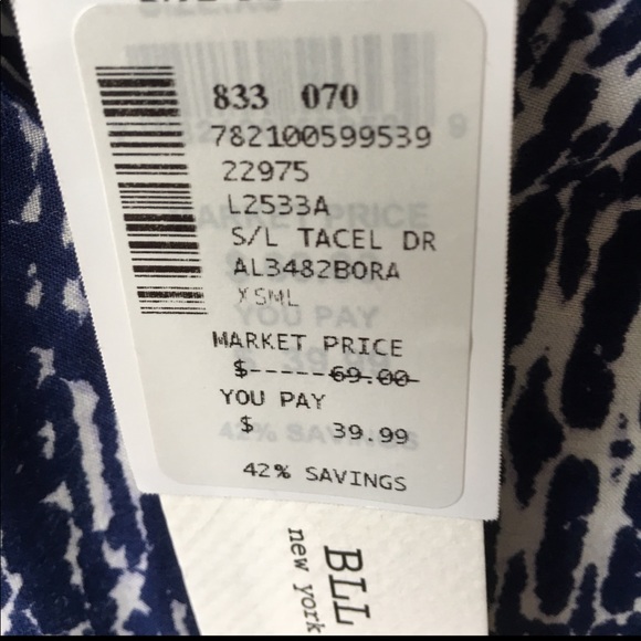 NWT beachlunchlounge BLL New York Kayla Dress XS - Picture 4 of 8